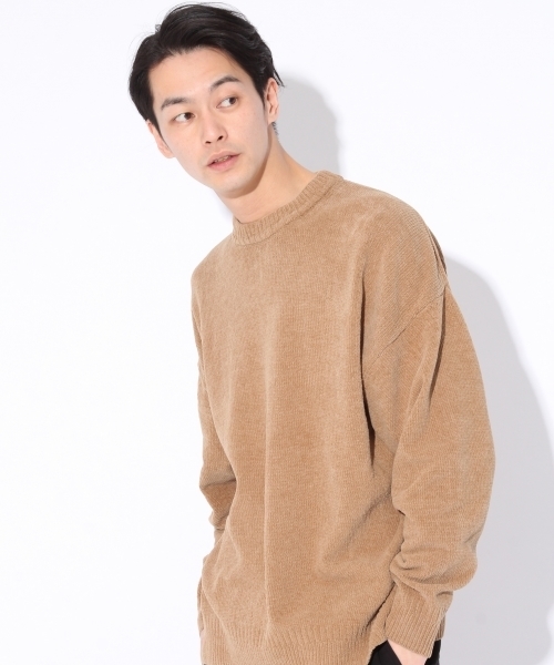 niko and...(ニコアンド)の「NモールBIGプルオーバーニット【niko and ...】(ニット/セーター・メンズ・ベージュ/カーキ/ネイビー・MEDIUM/LARGE)」の6枚目の写真