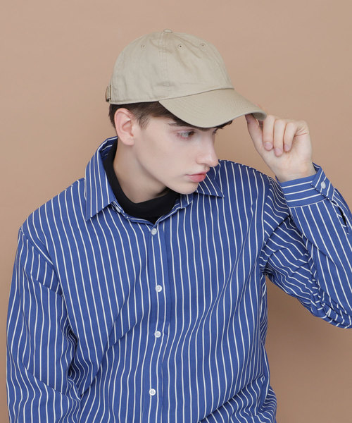 newhattan（ニューハッタン）の「Newhattan ニューハッタン コットン/デニム キャップ（キャップ・メンズ・ホワイト/ライトブルー/ブラック/ダークグリーン/ダークブラウン/ネイビー/オリーブ/カーキ/ブラック系その他/ダークブルー・FREE）」の7枚目の写真