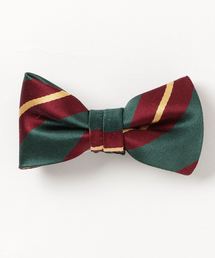 Smoothy（スムージー）の「Smoothy Silk Regimen clip tie / スムージー シルクレジメンクリップタイ（蝶ネクタイ）」