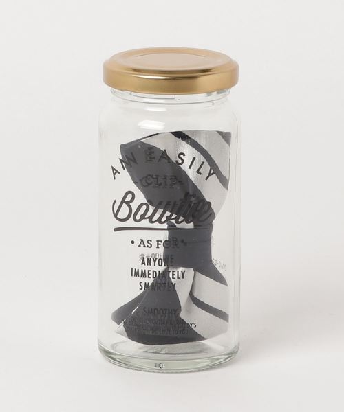 Smoothy（スムージー）の「Smoothy Silk Regimen clip tie / スムージー シルクレジメンクリップタイ（蝶ネクタイ・キッズ・グリーン系その他/イエロー系その他/レッド系その他/ホワイト×ネイビー・FREE）」の6枚目の写真