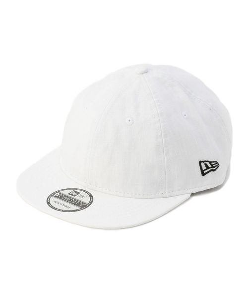 NEW ERA(ニューエラ)の「NEWERA: 9TWENTY リネン シャンブレー キャップ(キャップ・メンズ・ブラック/ホワイト/ピンク・ONE SIZE)」の1枚目の写真