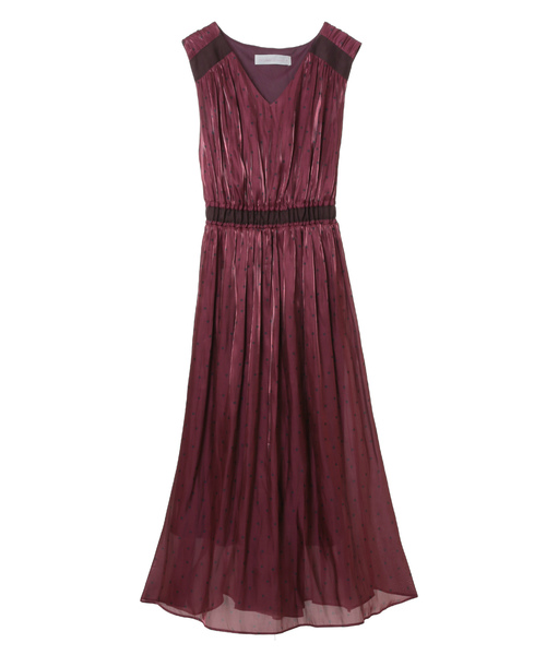 31 Sons De Mode トランテアン ソン ドゥ モード の ドット柄ロングワンピース ワンピース Wear