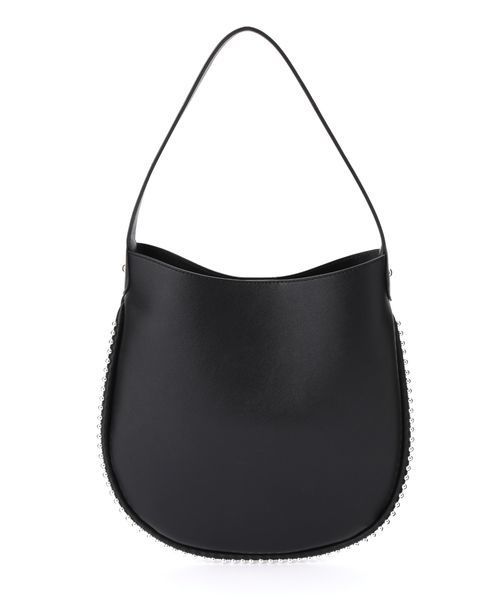 NATURAL BEAUTY BASIC（ナチュラルビューティーベーシック）の「【雑誌掲載】サイドラウンドショルダー（ショルダーバッグ・レディース・ブラック/ボルドー・ﾌﾘ-）」の4枚目の写真