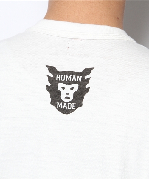 HUMAN MADE(ヒューマンメード)の「○HUMAN MADE / T SHIRTS #607(Tシャツ/カットソー・メンズ・ホワイト・SMALL/MEDIUM/LARGE)」の5枚目の写真