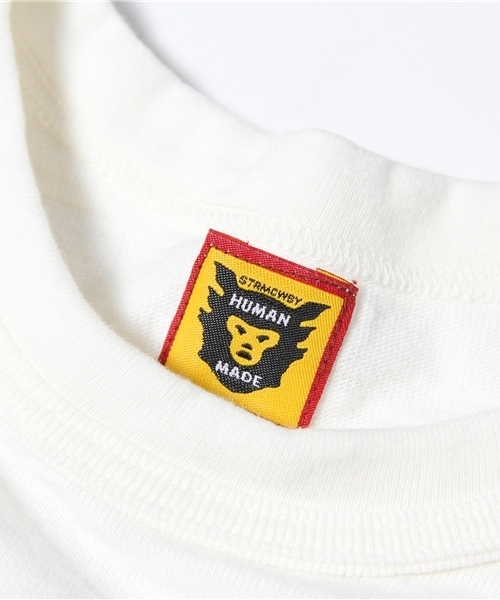 HUMAN MADE(ヒューマンメード)の「○HUMAN MADE / T SHIRTS #607(Tシャツ/カットソー・メンズ・ホワイト・SMALL/MEDIUM/LARGE)」の9枚目の写真
