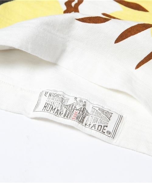 HUMAN MADE(ヒューマンメード)の「○HUMAN MADE / T SHIRTS #607(Tシャツ/カットソー・メンズ・ホワイト・SMALL/MEDIUM/LARGE)」の10枚目の写真