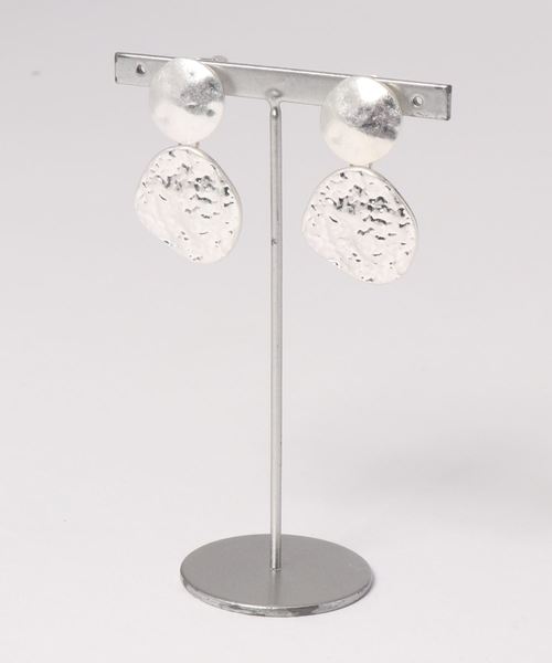 AMERICAN HOLIC(アメリカンホリック)の「ダブルニュアンスプレートイヤリング(イヤリング・レディース・シルバー/ゴールド・FREE)」の1枚目の写真