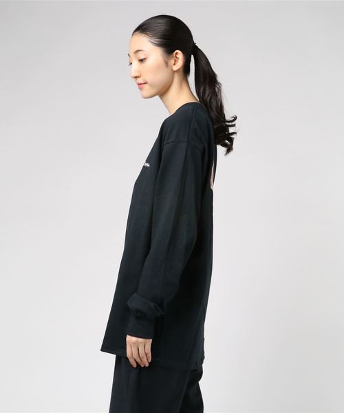 Torenia(トレニア)の「Torenia/トレニア/フラワーロンTEE(Tシャツ/カットソー・レディース・ホワイト/ブラック/オレンジ・LARGE/MEDIUM)」の5枚目の写真