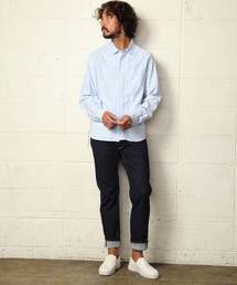 HYBRID-STRETCH DENIM 5P CROPPED TAPERED