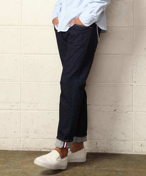 TMT(ティーエムティー)の「HYBRID-STRETCH DENIM 5P CROPPED TAPERED(デニムパンツ・メンズ・インディゴブルー/ライトインディゴブルー・SMALL/MEDIUM/LARGE/X-LARGE/XX-LARGE)」の11枚目の写真