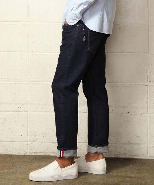 TMT(ティーエムティー)の「HYBRID-STRETCH DENIM 5P CROPPED TAPERED(デニムパンツ・メンズ・インディゴブルー/ライトインディゴブルー・SMALL/MEDIUM/LARGE/X-LARGE/XX-LARGE)」の12枚目の写真