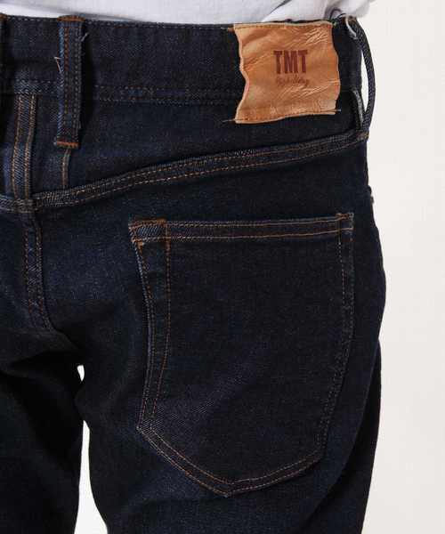 TMT(ティーエムティー)の「HYBRID-STRETCH DENIM 5P CROPPED TAPERED(デニムパンツ・メンズ・インディゴブルー/ライトインディゴブルー・SMALL/MEDIUM/LARGE/X-LARGE/XX-LARGE)」の3枚目の写真