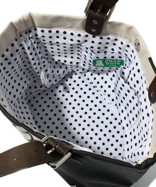 FRAPBOIS（フラボア）の「メーキャンBAG（トートバッグ・レディース・ベージュ/ネイビー/オレンジ・FREE）」の10枚目の写真