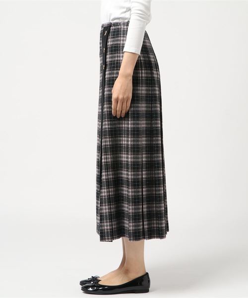 PINKHOUSE CHELSEA(ピンクハウスチェルシー)の「ラッププリーツスカート(スカート・レディース・ブラック/ブラック系その他/ベージュ系その他・SMALL/MEDIUM)」の7枚目の写真