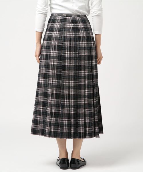 PINKHOUSE CHELSEA(ピンクハウスチェルシー)の「ラッププリーツスカート(スカート・レディース・ブラック/ブラック系その他/ベージュ系その他・SMALL/MEDIUM)」の4枚目の写真