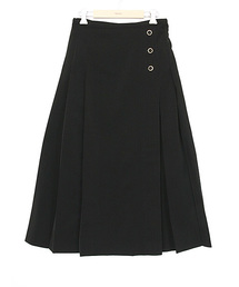 ラッププリーツスカート