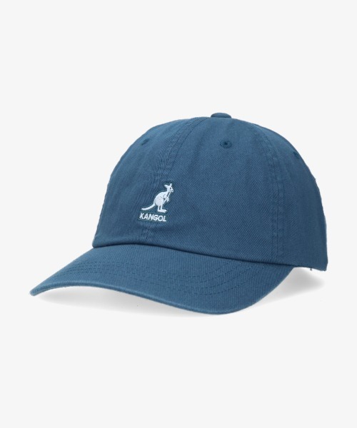 KANGOL（カンゴール）の「【KANGOL】Washed Baseball/【カンゴール】ウォッシュドベースボール　キャップ（キャップ・メンズ・ライトブルー/ブラック/ダークグリーン/ベージュ/ネイビー/オレンジ/グリーン/ホワイト系その他/ホワイト/イエロー/ブルー系その他/パープル/ブルー系その他2/レッド系その他/ワイン/イエロー系その他/ブルー系その他3/ピンク/グリーン系/ブラック系その他/ブラック×ピンク・ONE SIZE）」の12枚目の写真