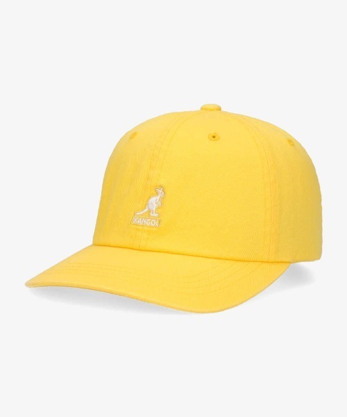 KANGOL（カンゴール）の「【KANGOL】Washed Baseball/【カンゴール】ウォッシュドベースボール　キャップ（キャップ・メンズ・ライトブルー/ブラック/ダークグリーン/ベージュ/ネイビー/オレンジ/グリーン/ホワイト系その他/ホワイト/イエロー/ブルー系その他/パープル/ブルー系その他2/レッド系その他/ワイン/イエロー系その他/ブルー系その他3/ピンク/グリーン系/ブラック系その他/ブラック×ピンク・ONE SIZE）」の17枚目の写真