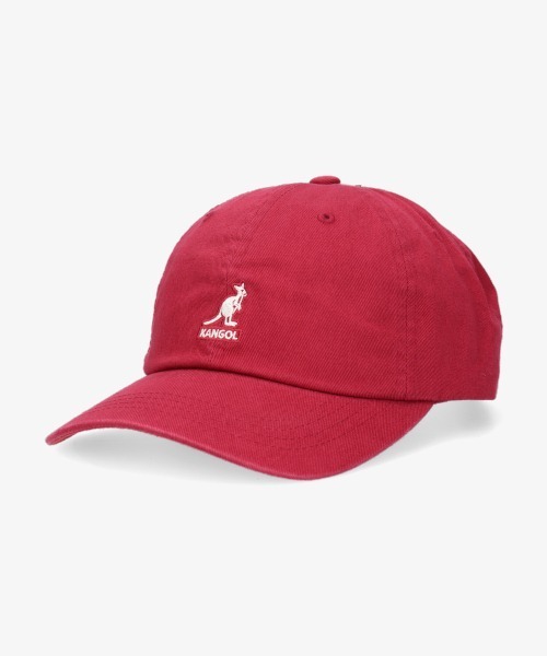 KANGOL（カンゴール）の「【KANGOL】Washed Baseball/【カンゴール】ウォッシュドベースボール　キャップ（キャップ・メンズ・ライトブルー/ブラック/ダークグリーン/ベージュ/ネイビー/オレンジ/グリーン/ホワイト系その他/ホワイト/イエロー/ブルー系その他/パープル/ブルー系その他2/レッド系その他/ワイン/イエロー系その他/ブルー系その他3/ピンク/グリーン系/ブラック系その他/ブラック×ピンク・ONE SIZE）」の19枚目の写真