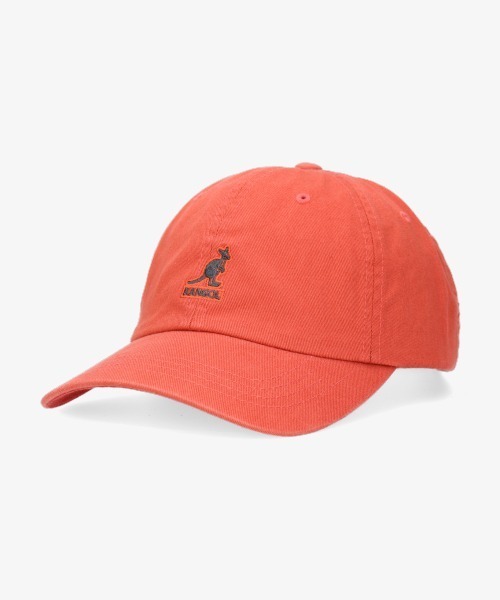 KANGOL（カンゴール）の「【KANGOL】Washed Baseball/【カンゴール】ウォッシュドベースボール　キャップ（キャップ・メンズ・ライトブルー/ブラック/ダークグリーン/ベージュ/ネイビー/オレンジ/グリーン/ホワイト系その他/ホワイト/イエロー/ブルー系その他/パープル/ブルー系その他2/レッド系その他/ワイン/イエロー系その他/ブルー系その他3/ピンク/グリーン系/ブラック系その他/ブラック×ピンク・ONE SIZE）」の21枚目の写真