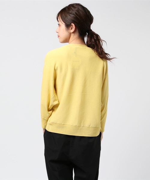 PICCIN（ピッチン）の「接触冷感ドルマンスリーブカーディガン（カーディガン/ボレロ・レディース・ネイビー/オフホワイト/ピンク/イエロー・MEDIUM）」の6枚目の写真