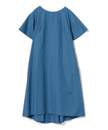 Ray BEAMS | Ray BEAMS / バック プリーツ ボートネック ワンピース(ワンピース)