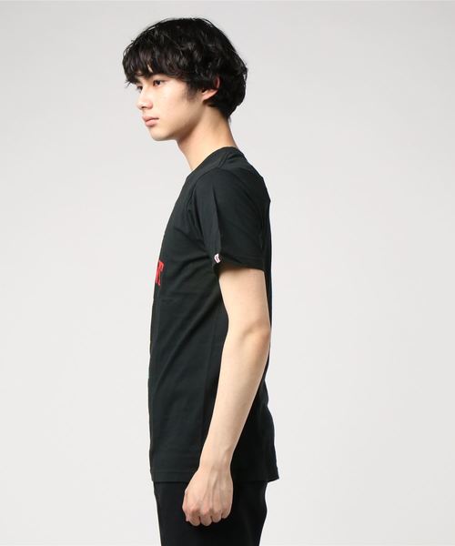 ELEMENT(エレメント)の「半袖Tシャツ ELEMENT DESI AJ021-221(Tシャツ/カットソー・メンズ・ホワイト/ブラック・M/L/XL)」の3枚目の写真