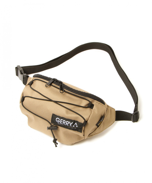 GERRY（ジェリー）の「【GERRY（ジェリー）】ウエストバッグ（ボディバッグ/ウエストポーチ・メンズ・ブラック/ベージュ・ONE SIZE）」の6枚目の写真
