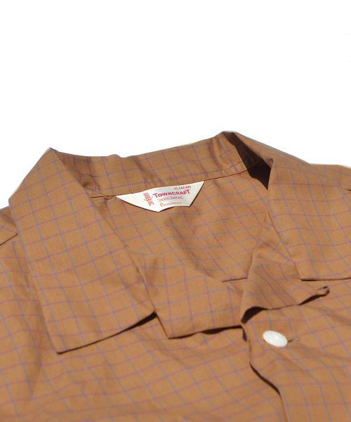 ROOPTOKYO(ループトウキョウ)の「TOWNCRAFT/タウンクラフト CHECK OPEN SS SHIRTS(シャツ/ブラウス・メンズ・グレー/レッド/ブラウン・L/M/XL)」の4枚目の写真