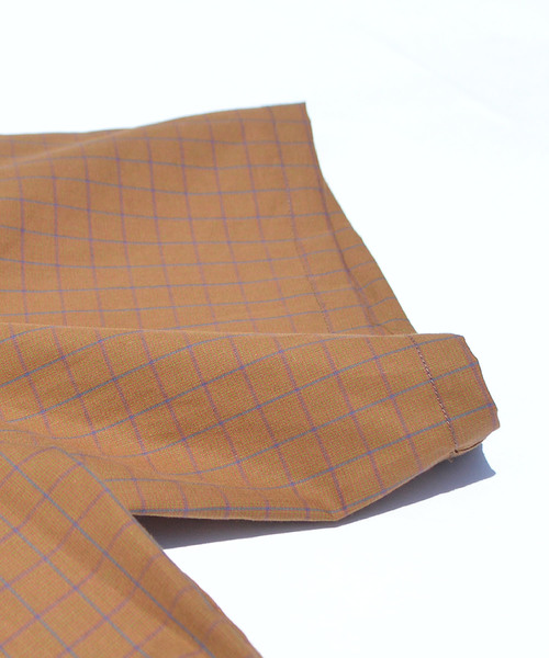 ROOPTOKYO(ループトウキョウ)の「TOWNCRAFT/タウンクラフト CHECK OPEN SS SHIRTS(シャツ/ブラウス・メンズ・グレー/レッド/ブラウン・L/M/XL)」の6枚目の写真