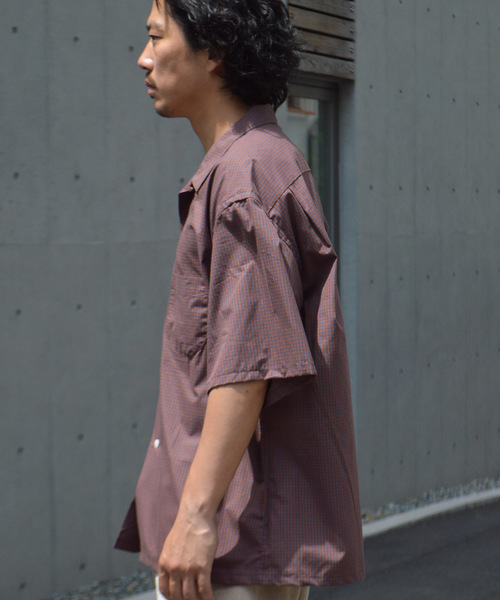 ROOPTOKYO(ループトウキョウ)の「TOWNCRAFT/タウンクラフト CHECK OPEN SS SHIRTS(シャツ/ブラウス・メンズ・グレー/レッド/ブラウン・L/M/XL)」の15枚目の写真