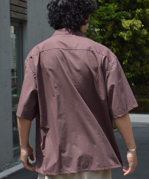 ROOPTOKYO(ループトウキョウ)の「TOWNCRAFT/タウンクラフト CHECK OPEN SS SHIRTS(シャツ/ブラウス・メンズ・グレー/レッド/ブラウン・L/M/XL)」の16枚目の写真