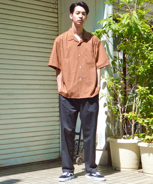 ROOPTOKYO(ループトウキョウ)の「TOWNCRAFT/タウンクラフト CHECK OPEN SS SHIRTS(シャツ/ブラウス・メンズ・グレー/レッド/ブラウン・L/M/XL)」の14枚目の写真