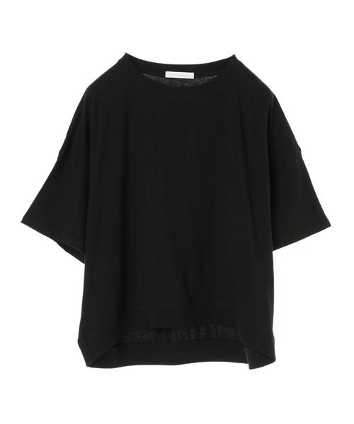 AMERICAN HOLIC（アメリカンホリック）の「脇切替立体カットプルオーバー（Tシャツ/カットソー・レディース・オフホワイト/ブルー/ブラック/カーキ・FREE）」の19枚目の写真