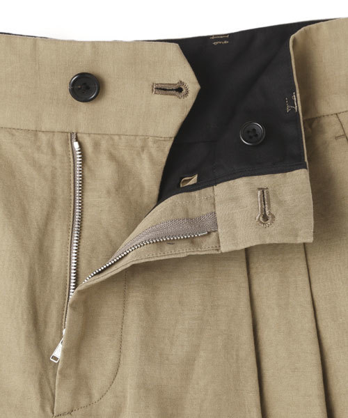 YARN DYE COTTON LINEN（その他パンツ）｜MARGARET HOWELL