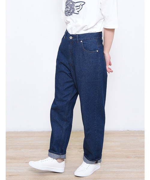 Dou Dou デニムベグトップパンツ sizeM38 Dou Dou デニムベグトップパンツ sizeM38