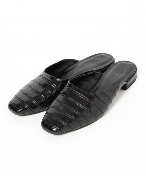 LOWRYS FARM（ローリーズファーム）の「フラットミュール　844105（サンダル・レディース・ブラック/ブラウン・MEDIUM/LARGE）」の9枚目の写真