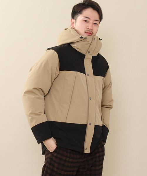 coen（コーエン）の「AIRCONPADアルパインパーカー(ベージュ⇒WEB限定カラー)（ダウンジャケット/コート・メンズ・ベージュ/ネイビー/ブラック/ブラウン・SMALL/MEDIUM/LARGE/X-LARGE）」の17枚目の写真