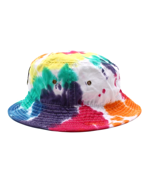 MILKCRATE（ミルクレイト）の「CLASSIC TIE DYE BUCKET HATS（ハット・メンズ・ホワイト・ONE SIZE）」の7枚目の写真