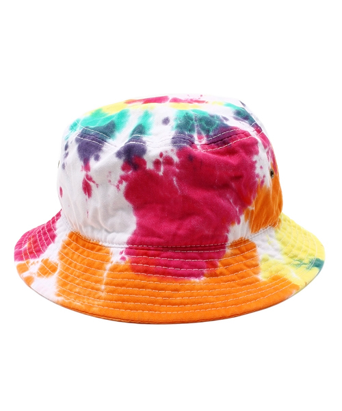 MILKCRATE（ミルクレイト）の「CLASSIC TIE DYE BUCKET HATS（ハット・メンズ・ホワイト・ONE SIZE）」の8枚目の写真