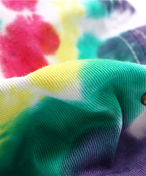 MILKCRATE（ミルクレイト）の「CLASSIC TIE DYE BUCKET HATS（ハット・メンズ・ホワイト・ONE SIZE）」の4枚目の写真