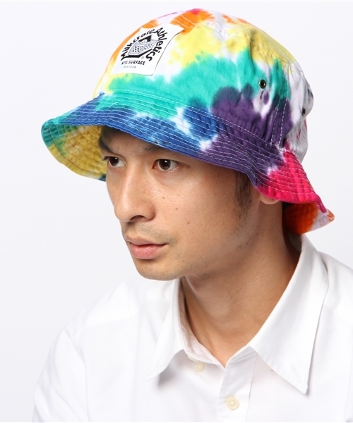 MILKCRATE（ミルクレイト）の「CLASSIC TIE DYE BUCKET HATS（ハット・メンズ・ホワイト・ONE SIZE）」の6枚目の写真