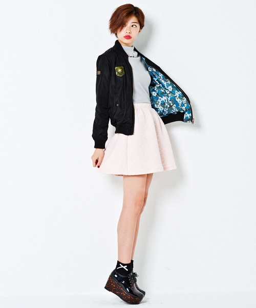 WEGO（ウィゴー）の「WEGO/リボン折り返しソックス（ソックス/靴下・レディース・ホワイト/ブラック/サックスブルー/パープル・FREE）」の10枚目の写真