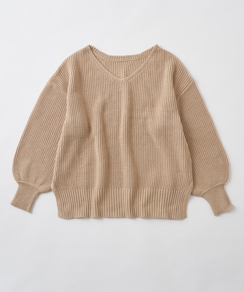 one after another NICE CLAUP（ワンアフターアナザーナイスクラップ）の「春のにじいろ ニット（ニット/セーター・レディース・ブラック/ベージュ/グリーン・FREE）」の21枚目の写真