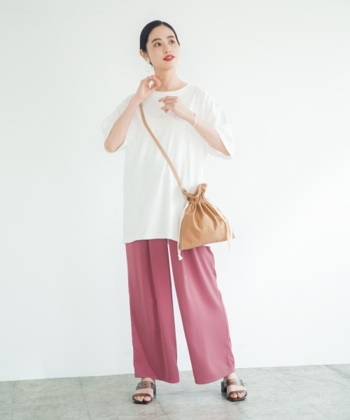 LOWRYS FARM（ローリーズファーム）の「エプロンキンチャクショルダー　886869（ショルダーバッグ・レディース・カーキ/アイボリー/ブラウン・FREE）」の5枚目の写真