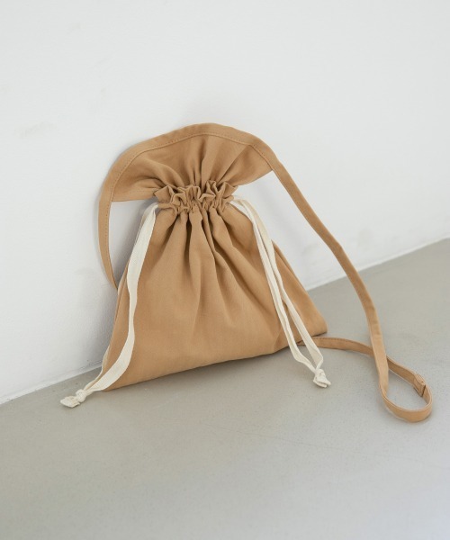 LOWRYS FARM（ローリーズファーム）の「エプロンキンチャクショルダー　886869（ショルダーバッグ・レディース・カーキ/アイボリー/ブラウン・FREE）」の6枚目の写真