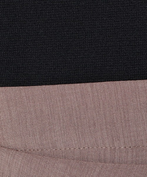 LOUNGEDRESS（ラウンジドレス）の「リネンライクニットワンピース（ワンピース・レディース・ブラウン/イエロー・FREE）」の6枚目の写真