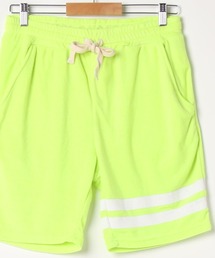 【Bl】パイルレタードショートパンツ ライン柄