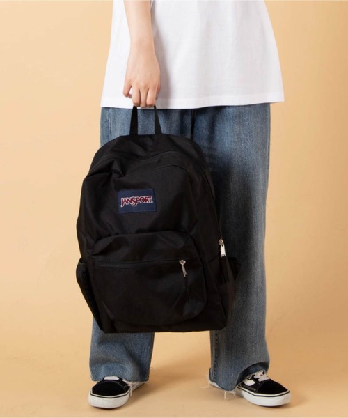 JANSPORT（ジャンスポーツ）の「WEGO/JANSPORT CROSSTOWN（バックパック/リュック・レディース・ブラック・FREE）」の4枚目の写真