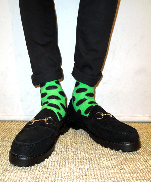 WHO'S WHO gallery(フーズフーギャラリー)の「【BOYMAN】ローファースエード(ドレスシューズ・メンズ・ブラック・26/27/26.5cm/25.5cm)」の1枚目の写真